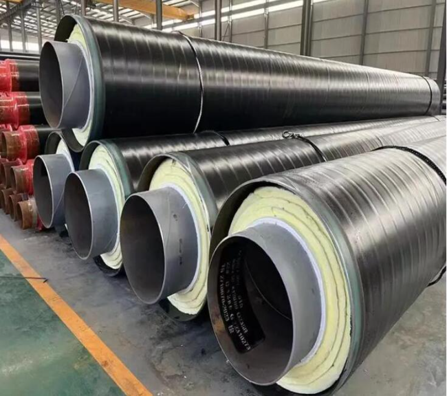 怒江钢套钢蒸汽保温管